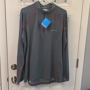 Columbia midweight half zip jacket